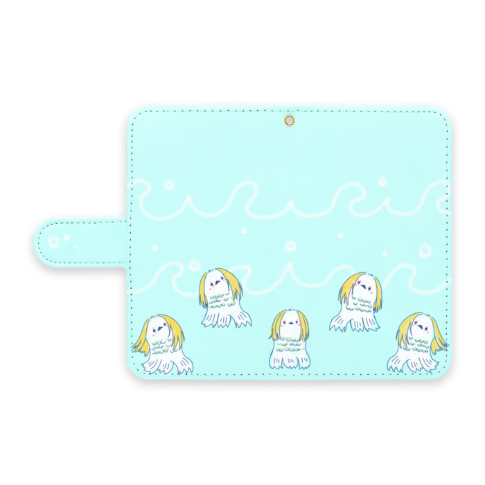 手帳型Androidケース - S - ストラップ穴 あり