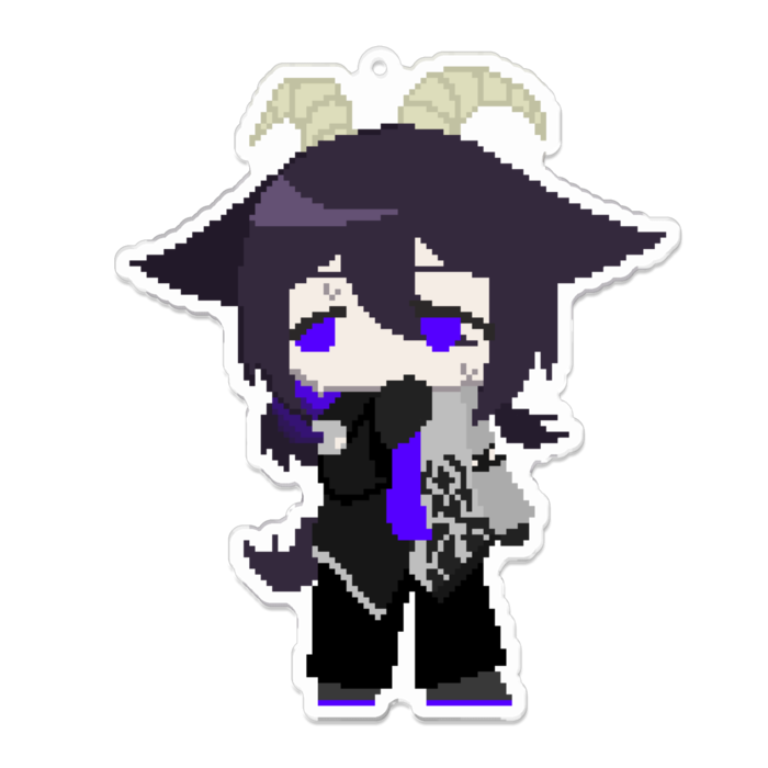 アクリルキーホルダー - 100 x 100 (mm)