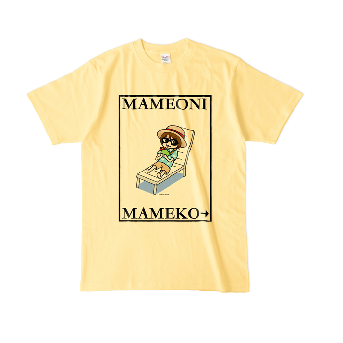 カラーTシャツ(淡色) - L - ライトイエロー