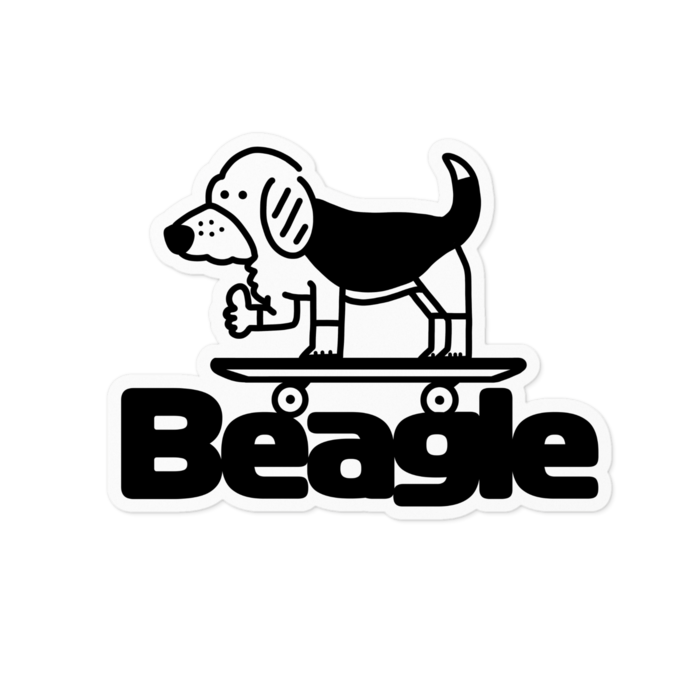 ステッカー - 100 x 100 (mm)