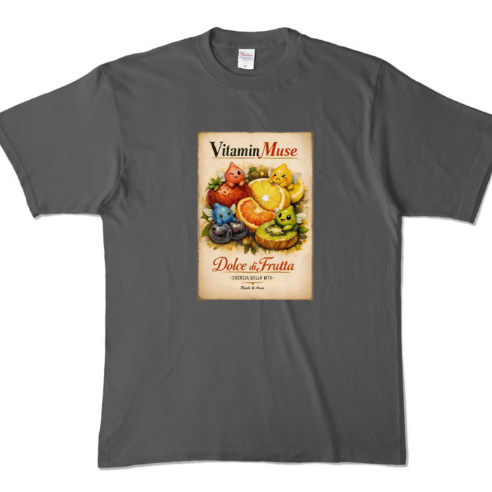 カラーTシャツ - XL - チャコール (濃色)