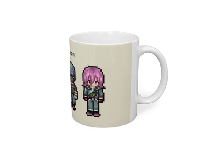 マグカップ - 直径 8 cm / 高さ 9.5 cm