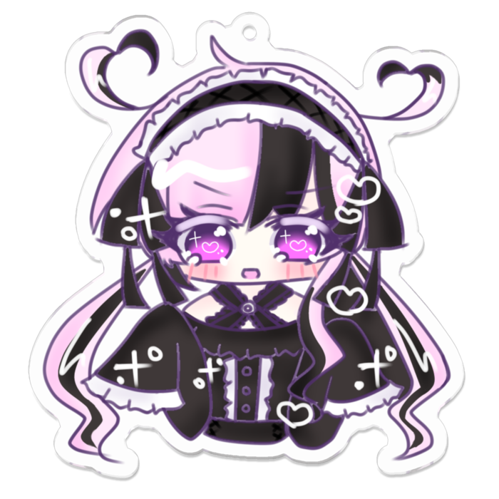 アクリルキーホルダー - 70 x 70 (mm)