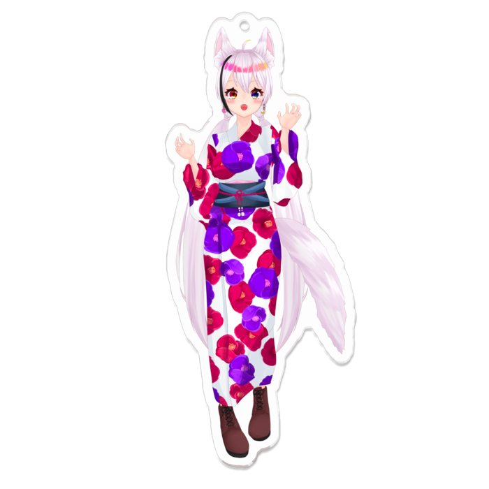 アクリルキーホルダー - 100 x 100 (mm)