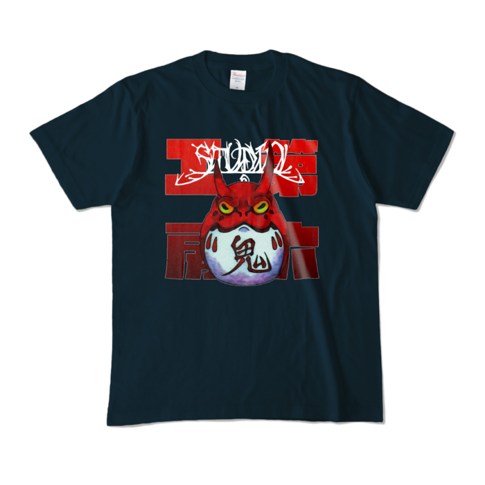 カラーTシャツ - M - ネイビー (濃色)