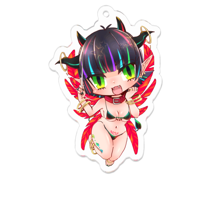 アクリルキーホルダー - 70 x 70 (mm)