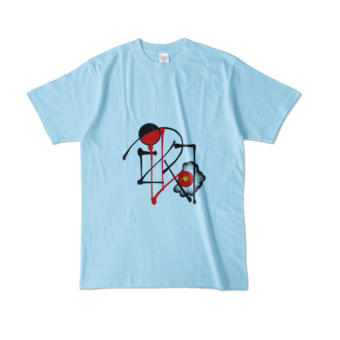 カラーTシャツ - L - ライトブルー (淡色)