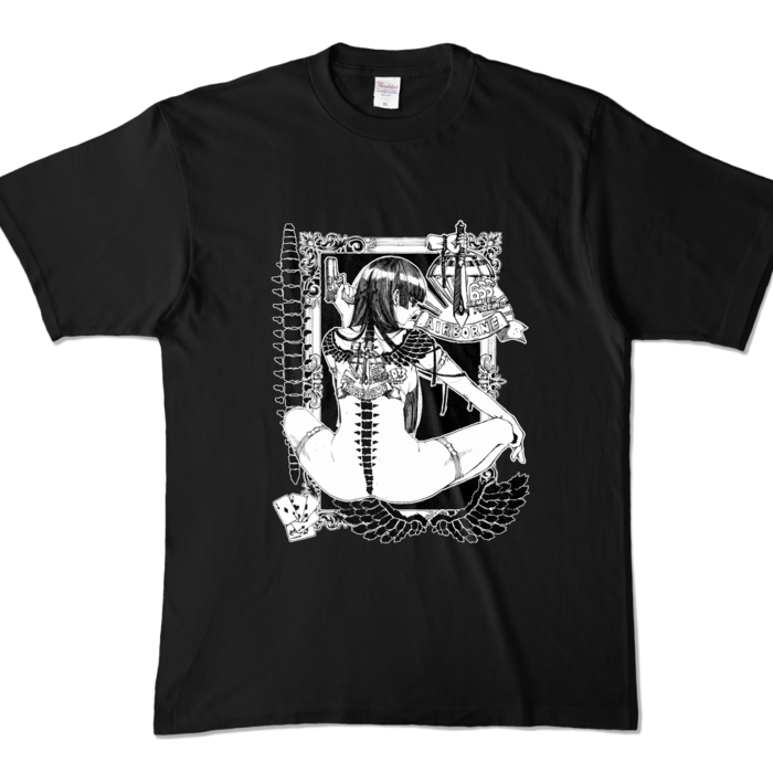 カラーTシャツ - XL - ブラック (濃色)