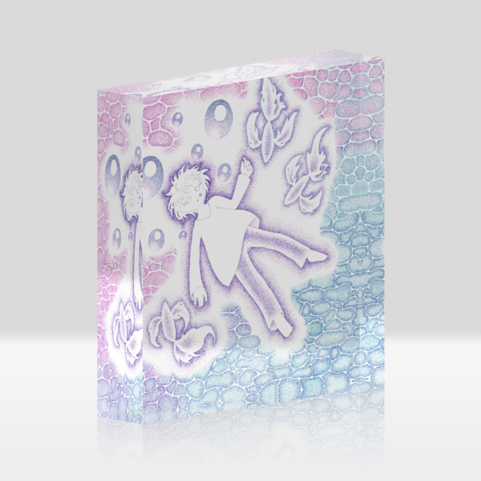 アクリルブロック - 100x100mm