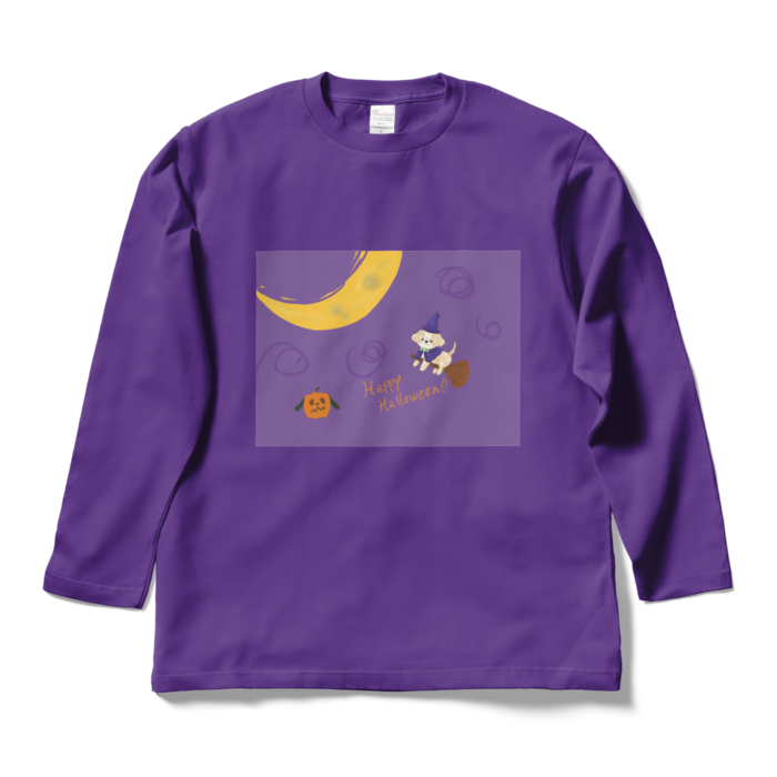 ロングスリーブTシャツ - L - パープル