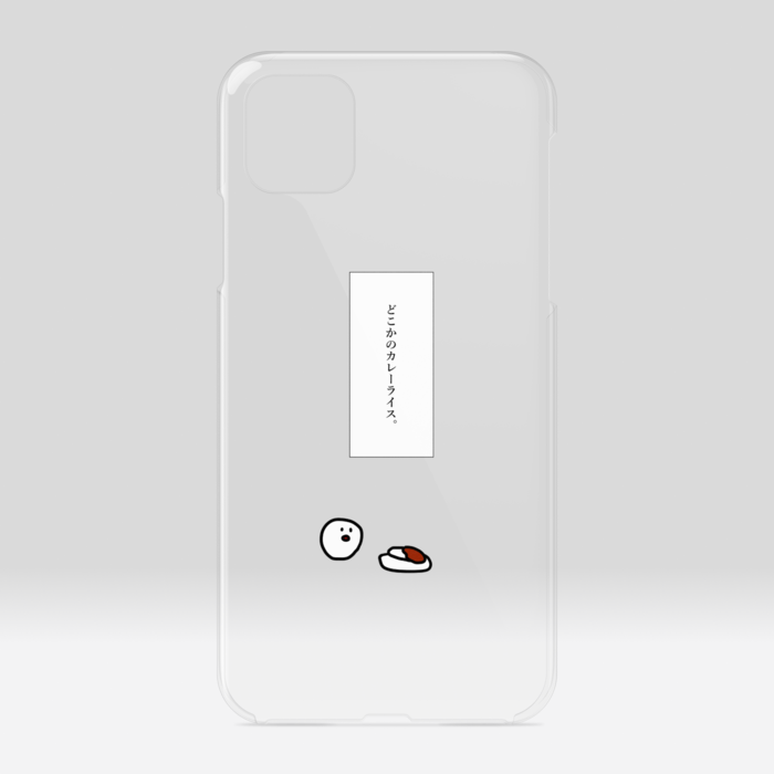 クリアiPhoneケース - iPhone11ProMax