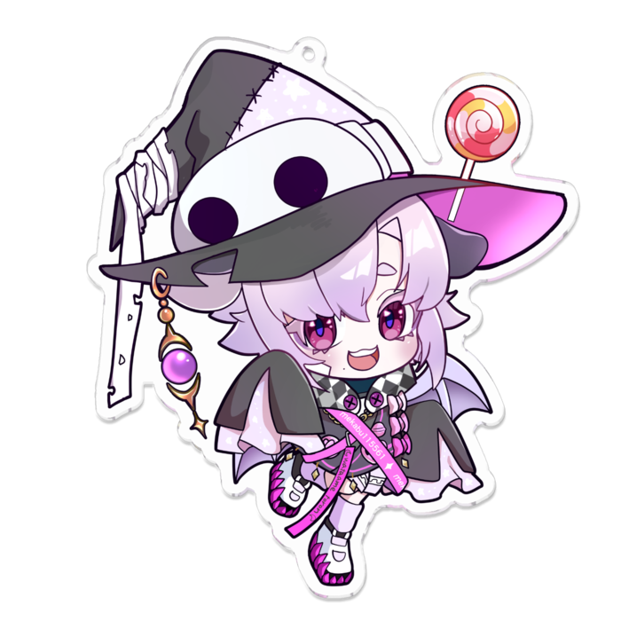 アクリルキーホルダー - 100 x 100 (mm)