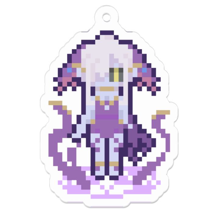 アクリルキーホルダー（コーティング） - 50 x 50 (mm)(1)