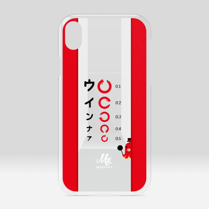 クリアiPhoneケース - iPhone XR