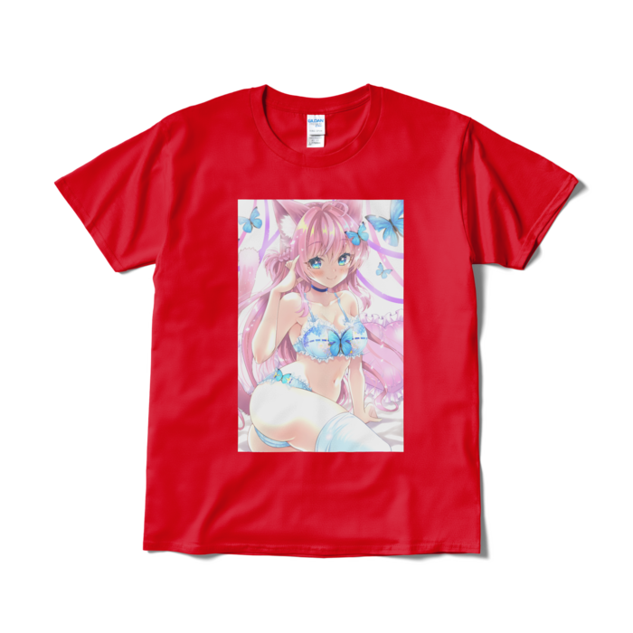 Tシャツ（短納期） - L - レッド