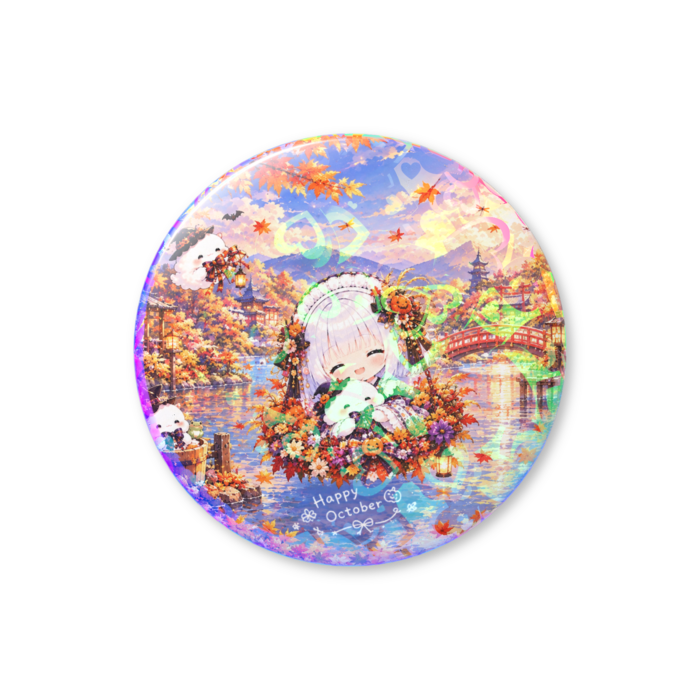 ホログラム缶バッジ - 25mm