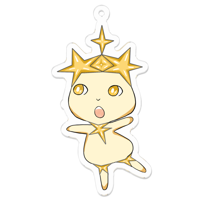 アクリルキーホルダー - 70 x 70 (mm)