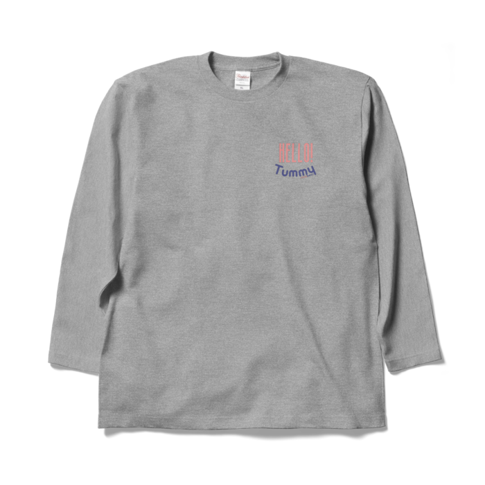 - XL - 杢グレー(ピンク)