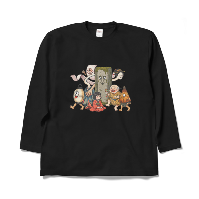 ロングスリーブTシャツ - XL - ブラック