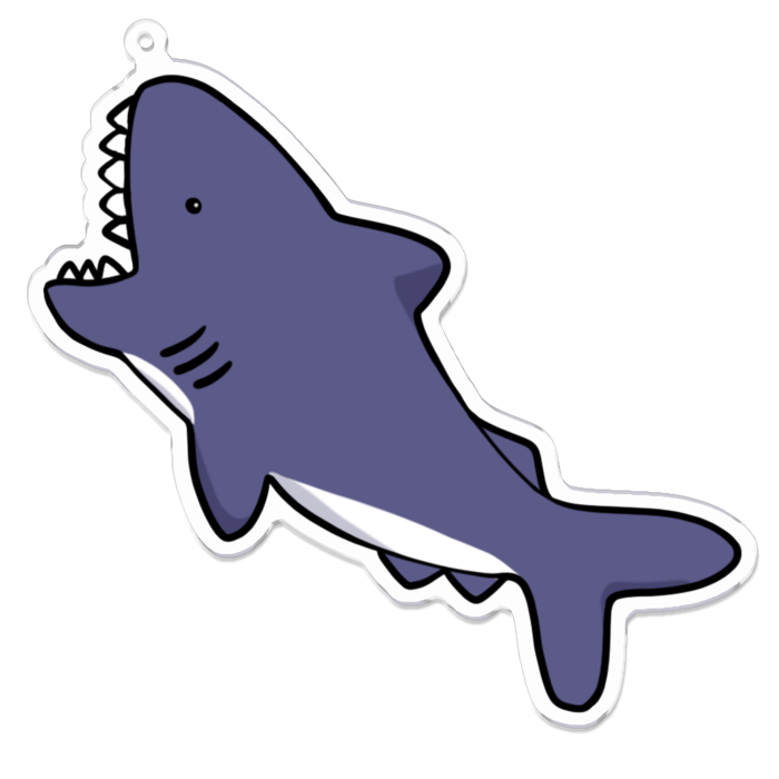 アクリルキーホルダー - 100 x 100 (mm)