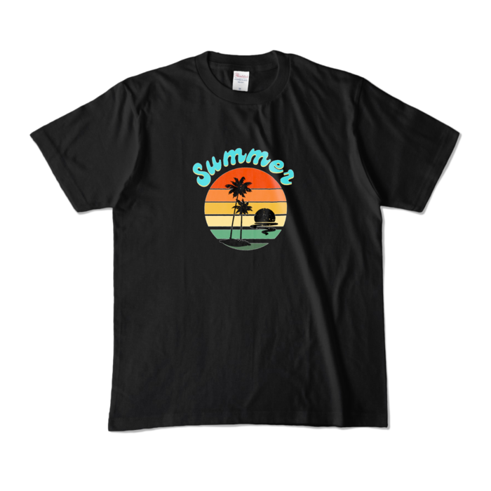 カラーTシャツ - M - ブラック (濃色)