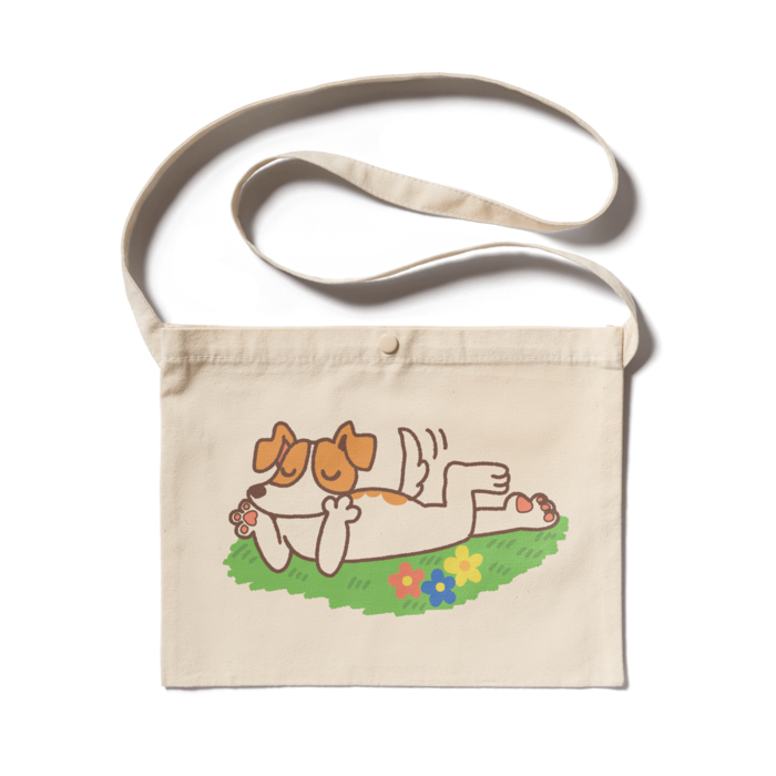 サコッシュ - 300 x 230 (mm) - ナチュラル