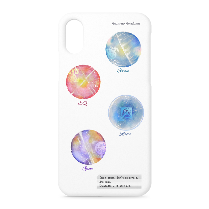 iPhoneケース - iPhone XS / X - 正面印刷のみ
