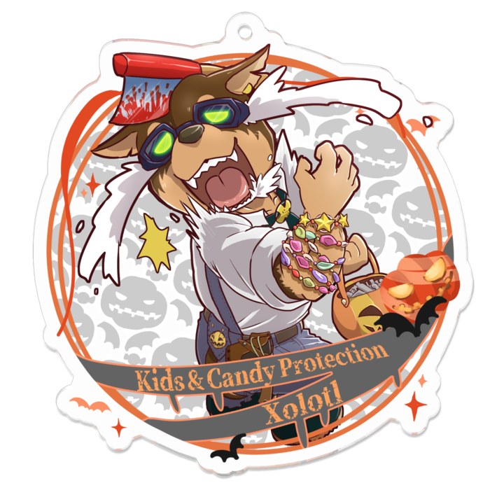 アクリルキーホルダー - 70 x 70 (mm)