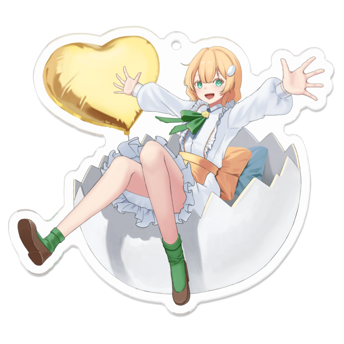 アクリルキーホルダー - 70 x 70 (mm)
