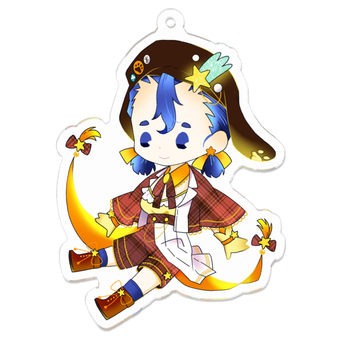 アクリルキーホルダー - 70 x 70 (mm)