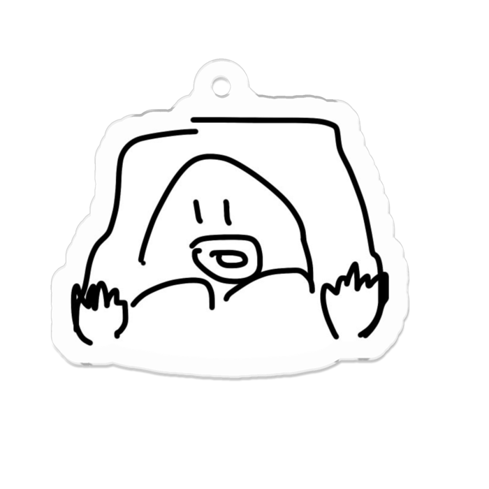 アクリルキーホルダー - 50 x 50 (mm)