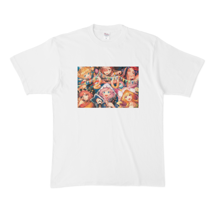 いちこ誕生日特別イラスト Tシャツ(XL/ホワイト)