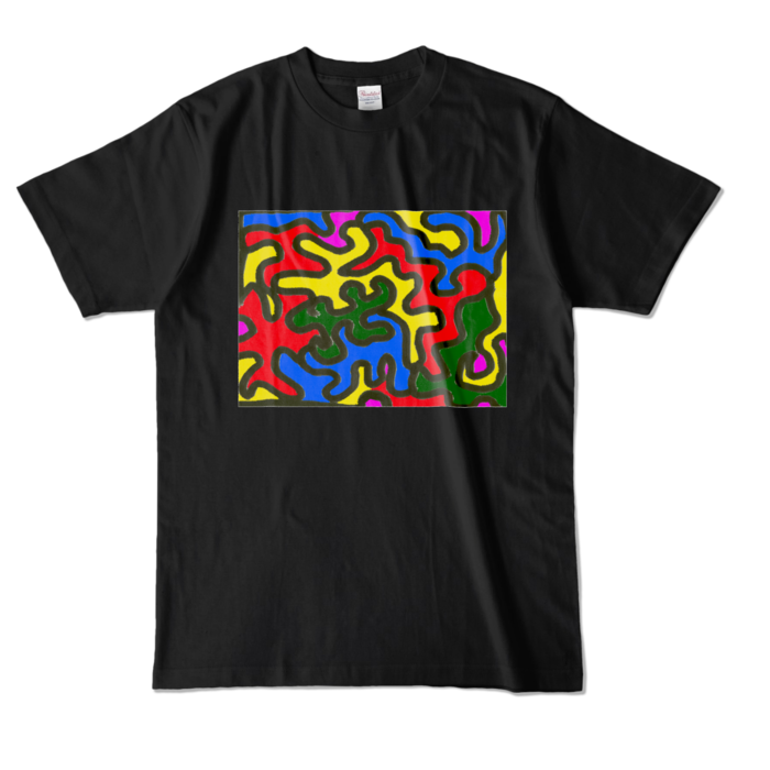 カラーTシャツ - L - ブラック (濃色)