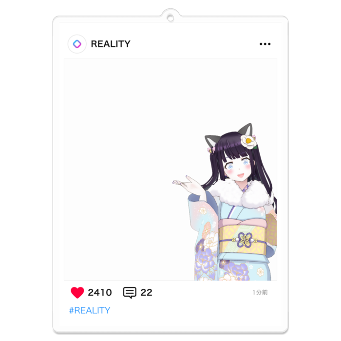 アクリルキーホルダー - 100 x 100 (mm)