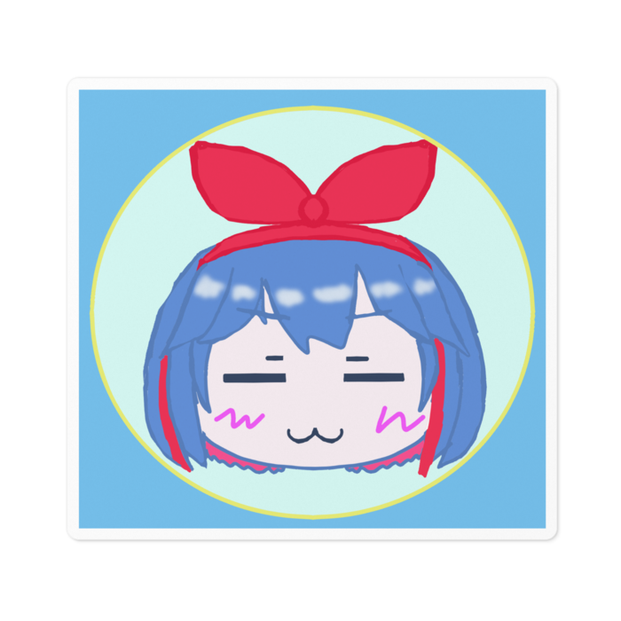 ステッカー - 100 x 100 (mm)