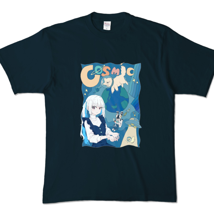 カラーTシャツ - XL - ネイビー (濃色)