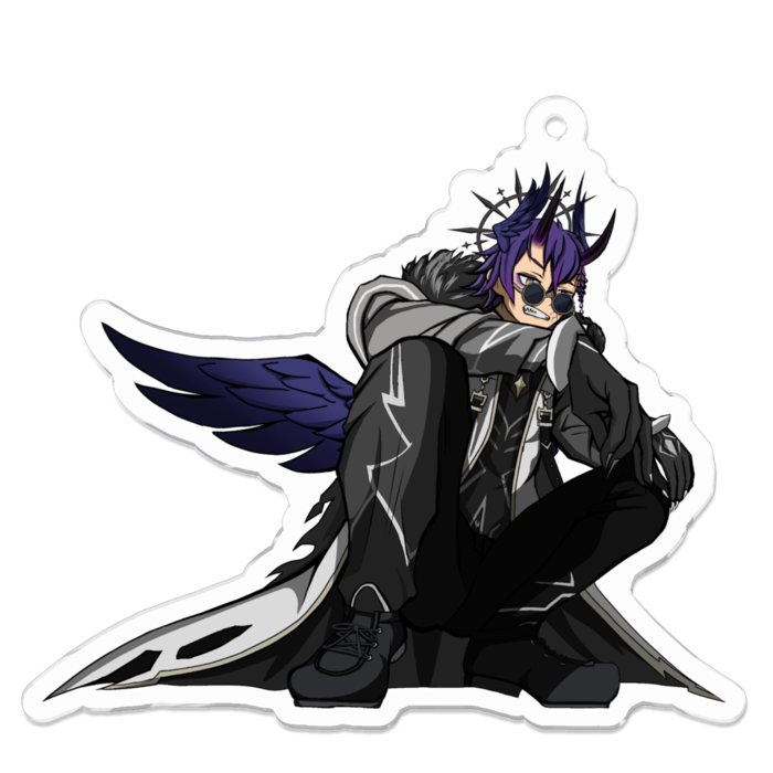 アクリルキーホルダー - 70 x 70 (mm)