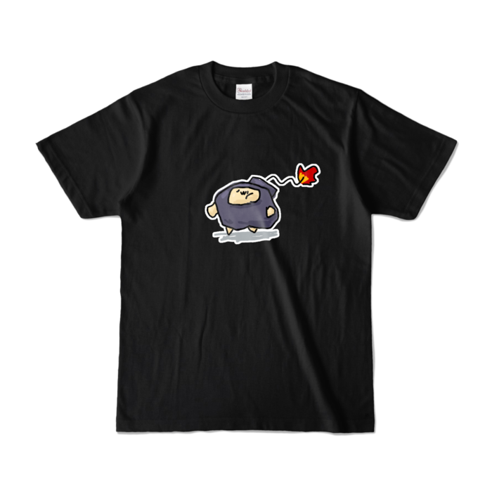 カラーTシャツ - S - ブラック (濃色)