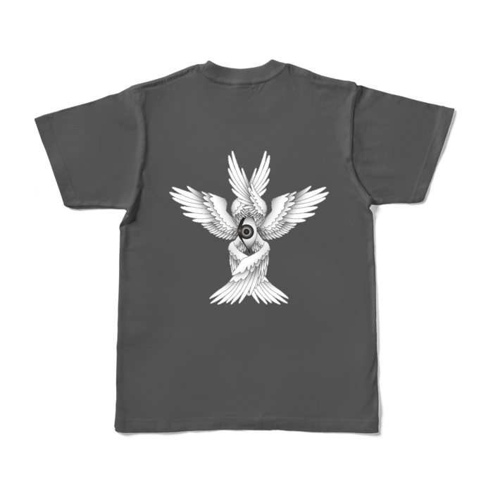 カラーTシャツ - S - チャコール (濃色)