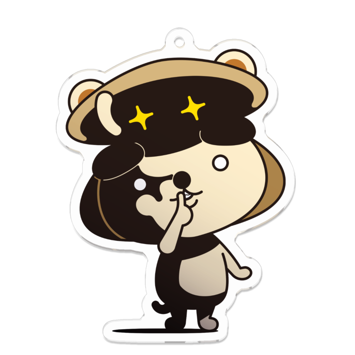 アクリルキーホルダー - 70 x 70 (mm)