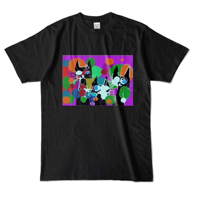 カラーTシャツ - L - ブラック （濃色）