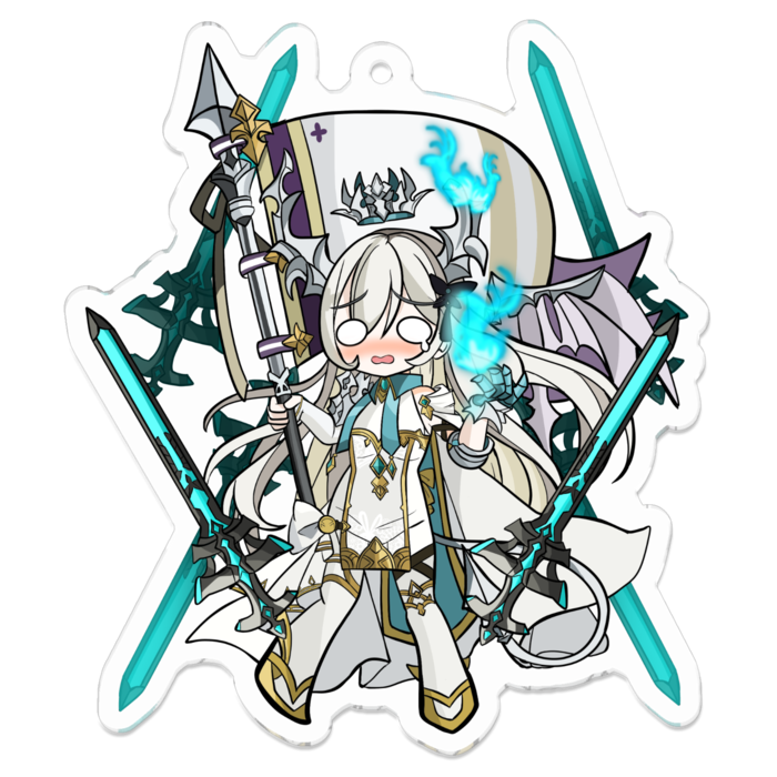 アクリルキーホルダー - 70 x 70 (mm)(2)