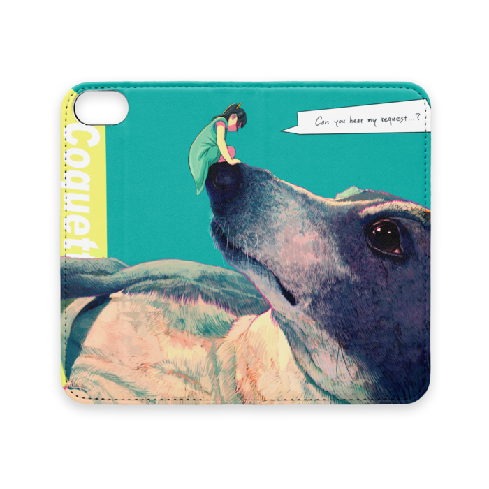 手帳型iPhoneケース（ベルトなし） - iPhone 8 / 7 - ストラップ穴 なし