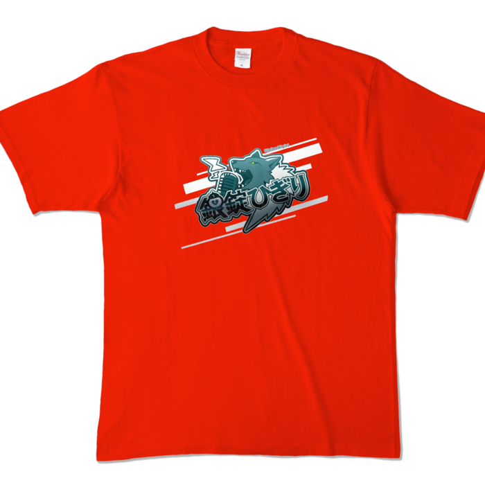 カラーTシャツ - XL - レッド (濃色)