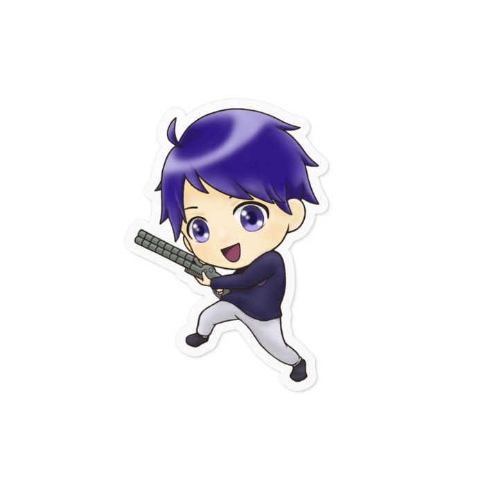 ステッカー - 100 x 100 (mm)(1)