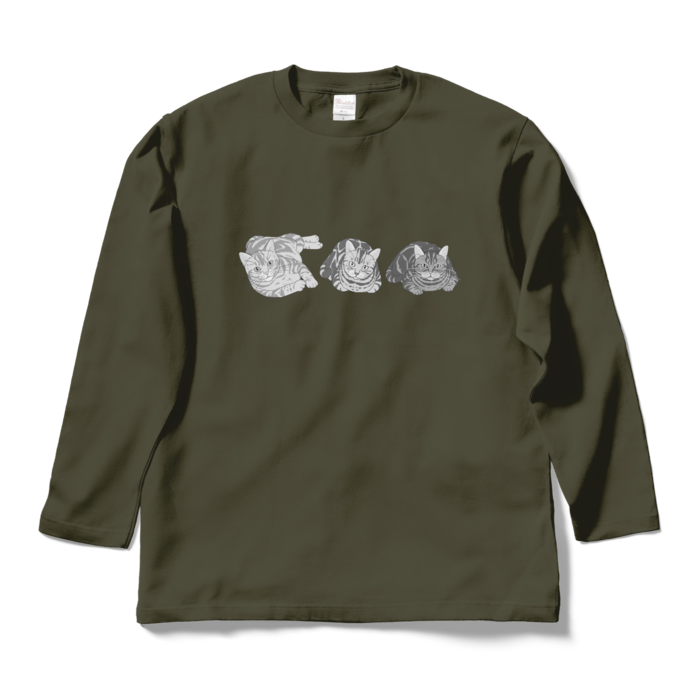 ロングスリーブTシャツ - L - アーミーグリーン