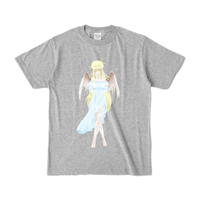 カラーTシャツ - S - 杢グレー (濃色)