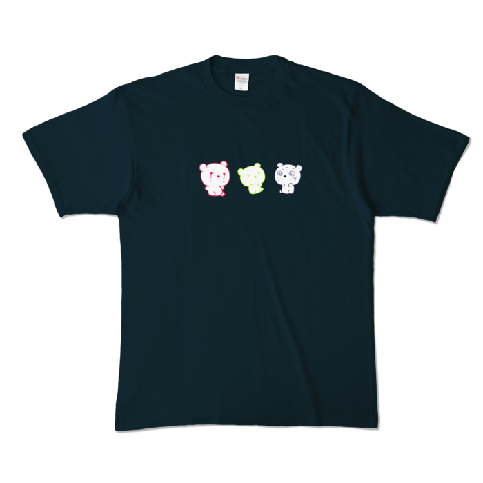 カラーTシャツ - XL - ネイビー (濃色)