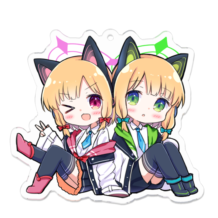 アクリルキーホルダー - 70 x 70 (mm)