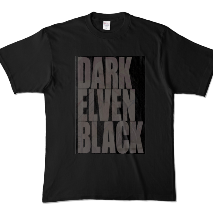 カラーTシャツ - XL - ブラック (濃色)